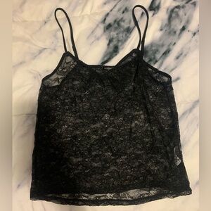 Lace tank top